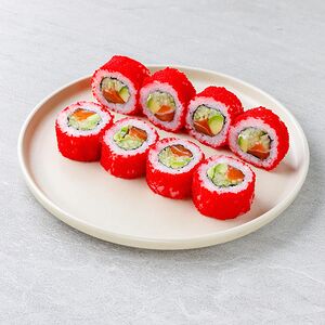 Ролл Калифорния с лососем