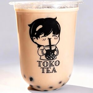 Зеленый молочный чай