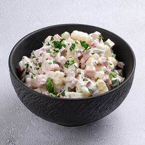 Салат «Кантри с ветчиной и картофелем»