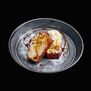 Шарлотка яблочная