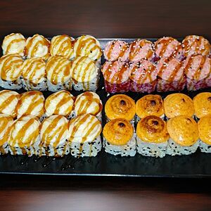 Сет Рыба (запечённые роллы)