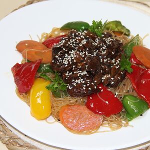 Հորթի միս ասիական ձևով