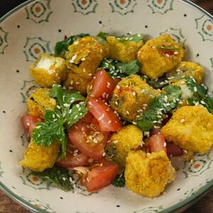 Салат с баклажанами