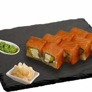 Ролл Филадельфия с огурцом