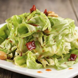 Острый салат из капусты