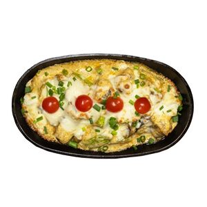 Запеканка с языком