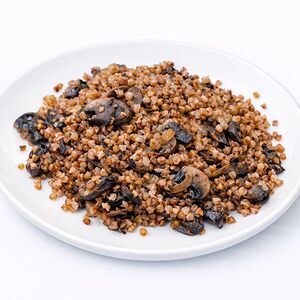 Гречка с грибами