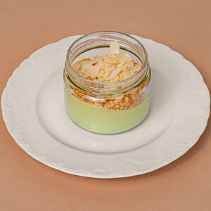 Фисташковая панакота на мацони