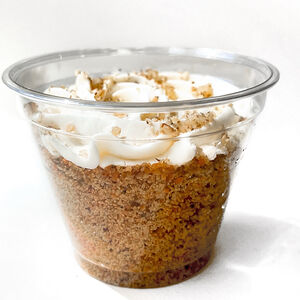 Десерт в стакане Морковный 