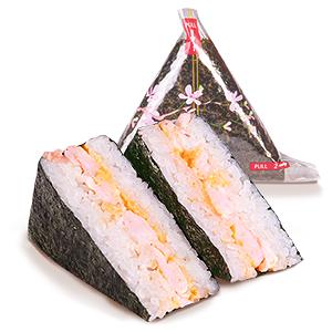 Онигири с креветкой