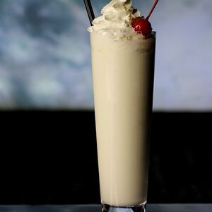 Молочный коктейль ванильный