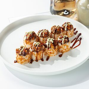 Ролл с угрём васаби