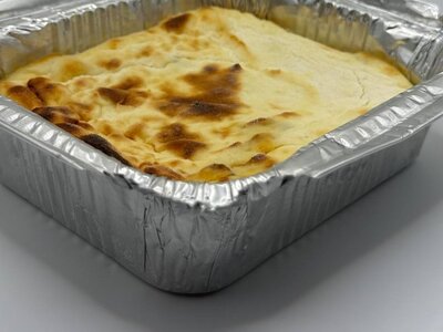 Пудинг творожный с изюмом (готовый продукт)