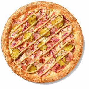 Мега пицца с беконом Маленькая Традиционное