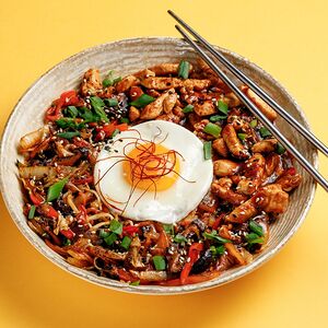 Пибимпап с курицей