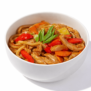 Лапша удон с курицей