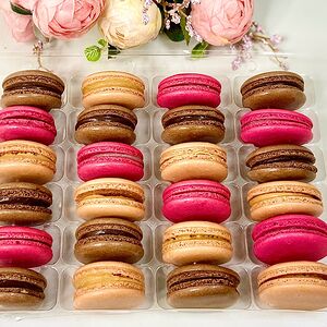 Подарочный набор макаронс и открытка