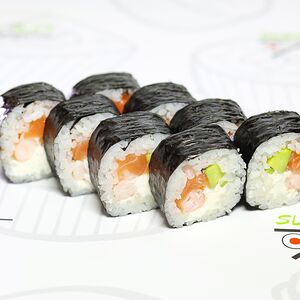 Эби с лососем