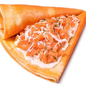 Блин с сёмгой