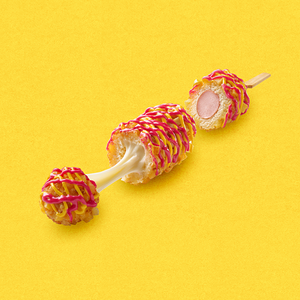 Корн-дог с фри