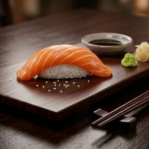 Суши с лососем