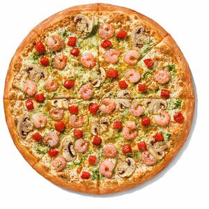 Креветка и Песто Большая Тонкое