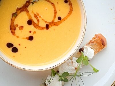 Рыбный крем-суп