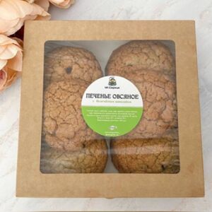 Овсяное печенье с бельгийским шоколадом