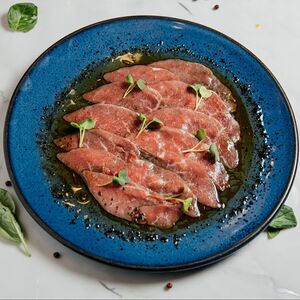 Карпаччо из говядины вагю с цитрусовым понзу (New)