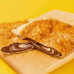 Чебурек-чизкейк с шоколадом