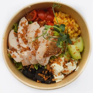 Поке Копченая курочка