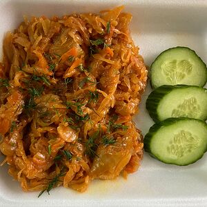 Капуста тушёная