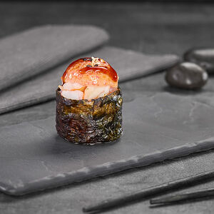 Гункан Эби Хот запеченный