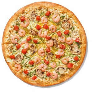 Креветка и Песто Средняя Тонкое