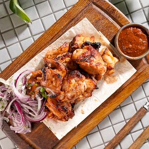 Шашлык из куриного бедра