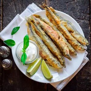 Мойва жареная