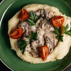 Бефстроганов из говядины