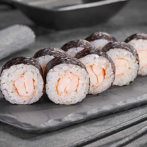Мини ролл с креветкой