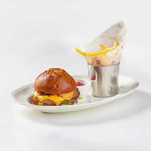 Бургер из мраморной телятины