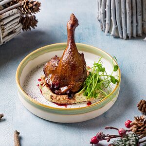 Запеченная утиная ножка