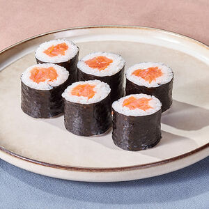 Ролл с лососем (мини)
