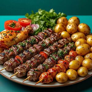 Ассорти шашлыков на 3-4 персоны