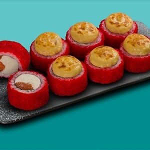 Запеченный с лососем