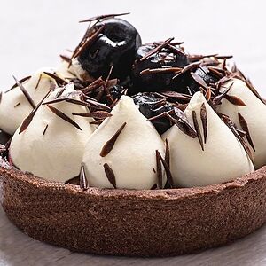 Тарталетка Вишня в шоколаде