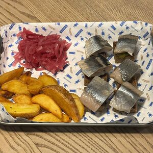 Сельдь с картофелем