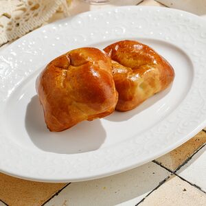 Пирожок с картофелем и грибами