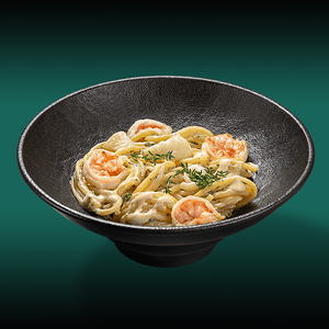 Спагетти с морепродуктами