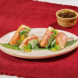 Спринг-ролл с креветкой