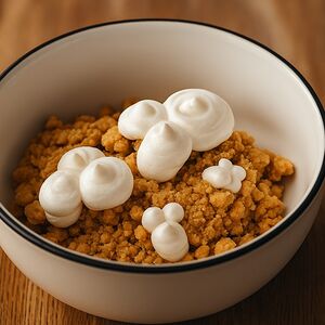 Яблочный крамбл