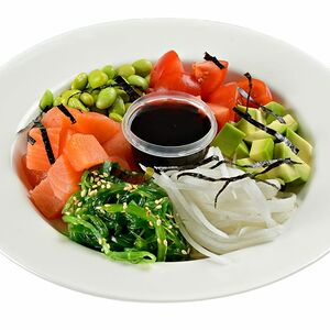 Поке с лососем